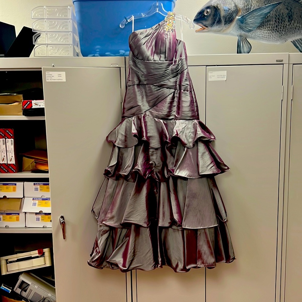 Ball gown from Sister closet. Word to various Mardi Gras Balls & events.